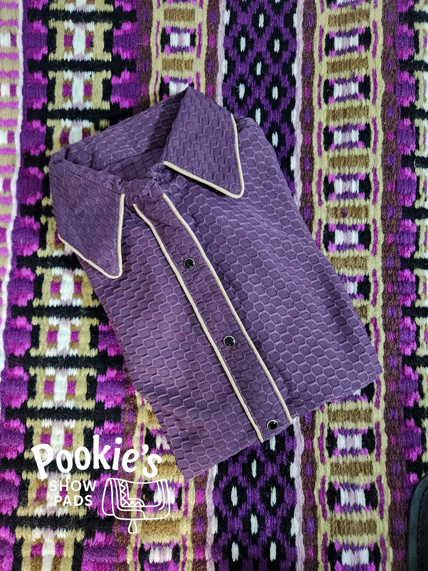 Purple Honeycomb Lycra