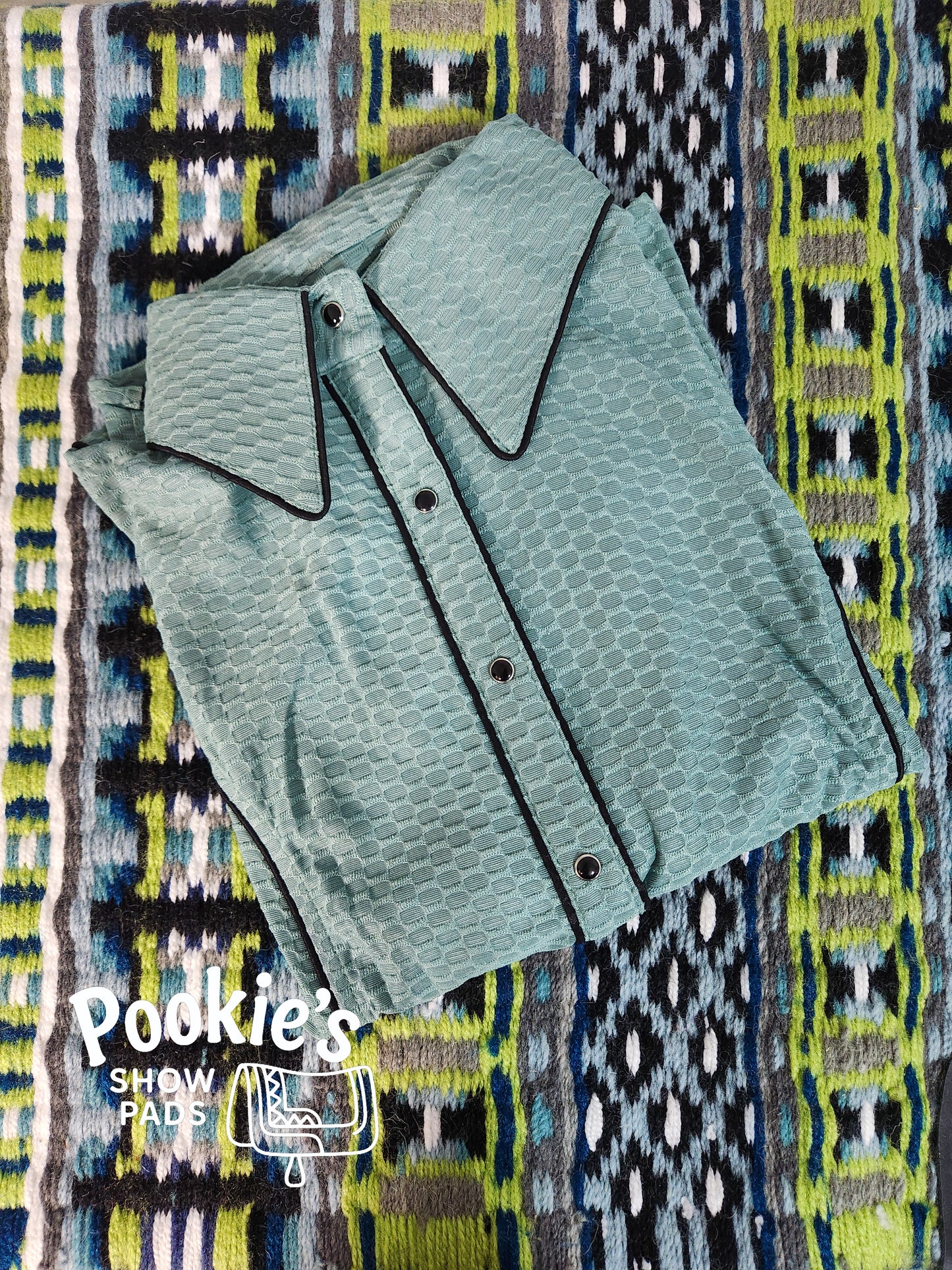 Mint Honeycomb Lycra