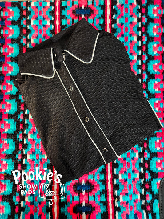 Black Honeycomb Lycra