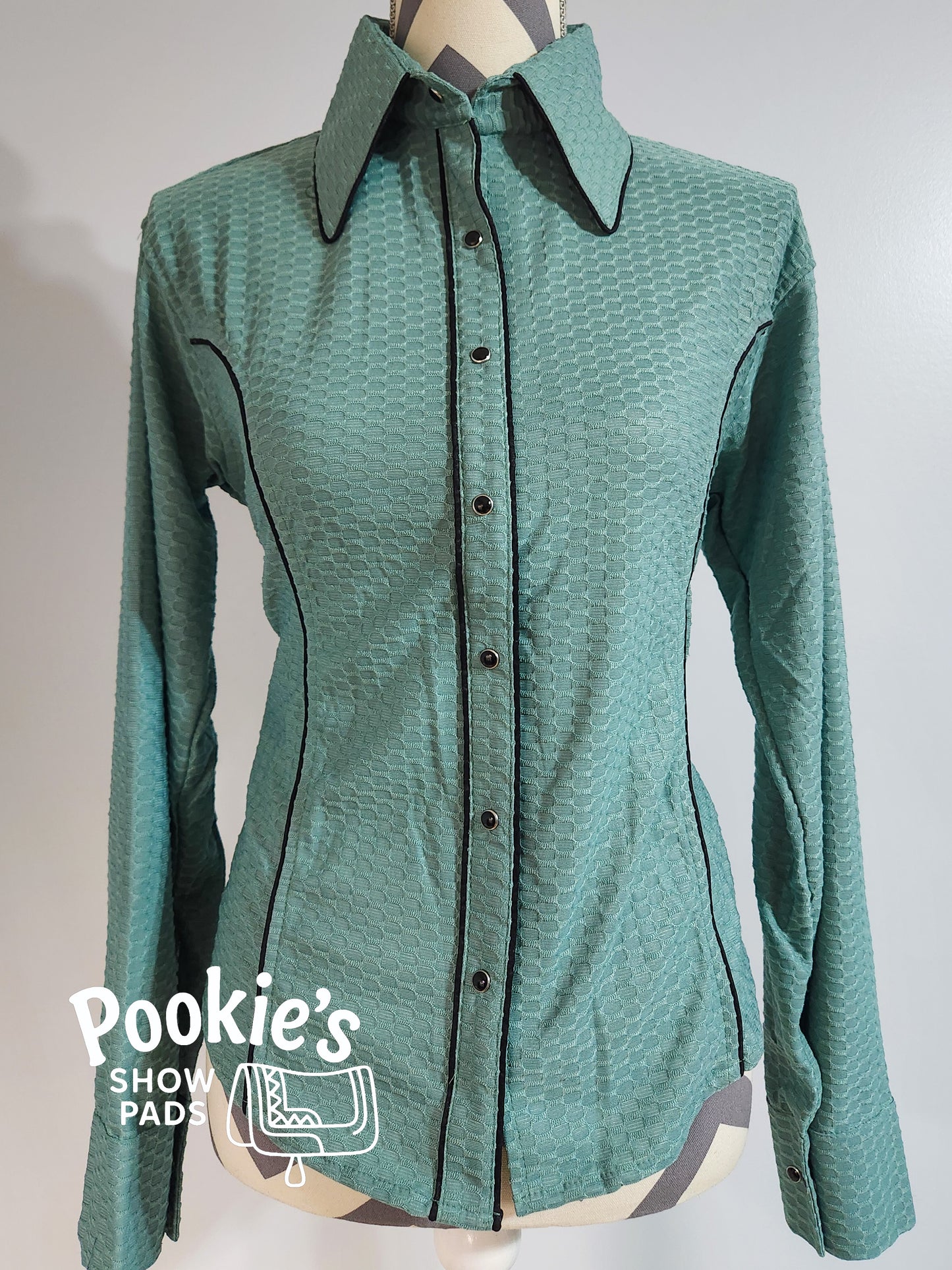 Mint Honeycomb Lycra