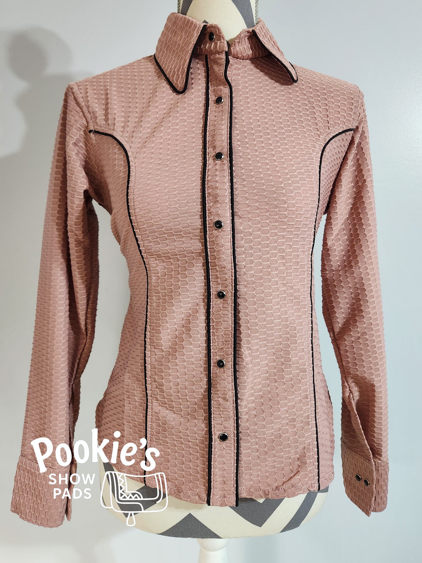 Pink Honeycomb Lycra