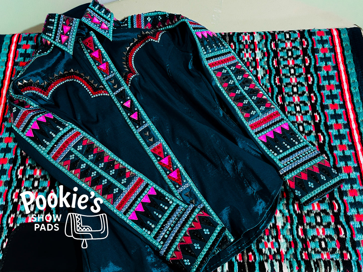 Lagoon Taffeta Day Shirt with Yoke